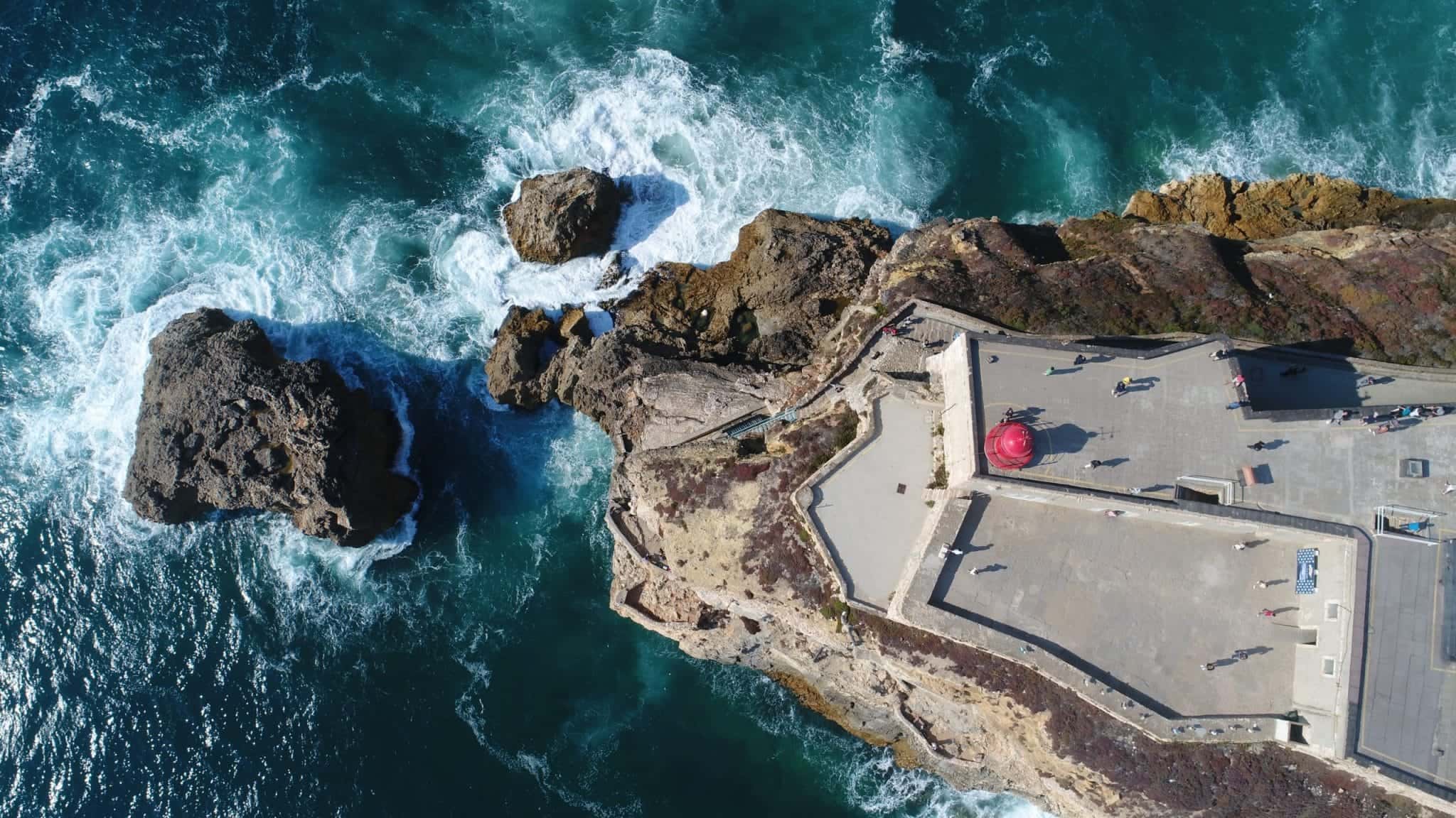 Vista aérea do Forte de S. Miguel Arcanjo