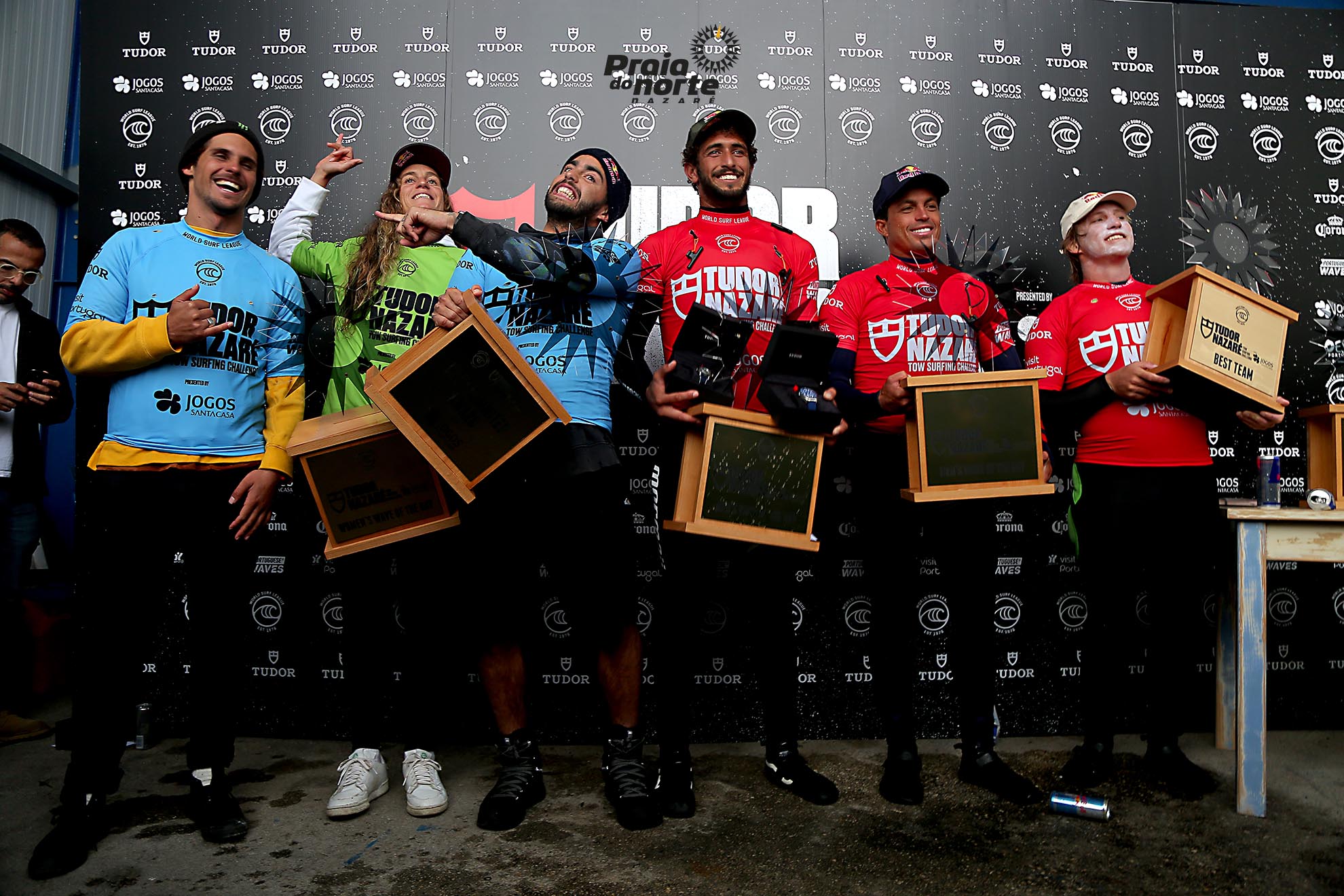 Lucas "Chumbo" foi a figura de destaque do Nazaré Tow Surfing Challenge