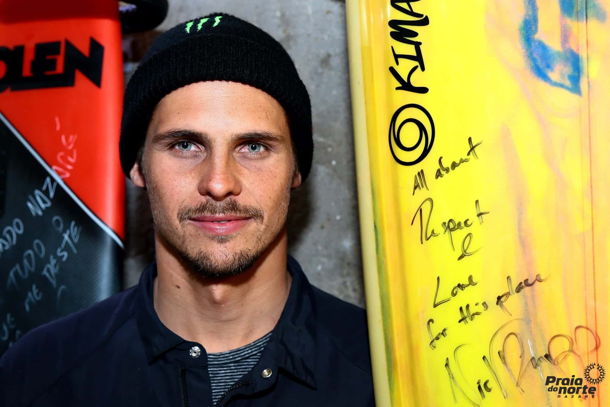 NIC VON RUPP JUNTA-SE AOS BIG RIDERS DA SURFER WALL